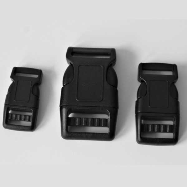 Strong & Flexible Buckles 15mm Curved Side Release