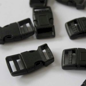 Strong & Flexible Buckles 15mm Curved Side Release