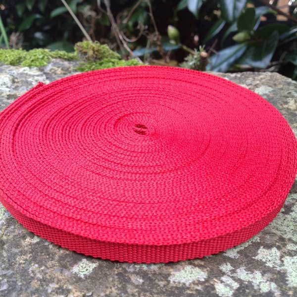 Water Resistant 15mm Webbing Polypropylene Tape Roll