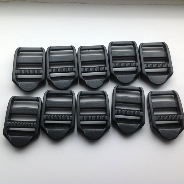 20mm corrosion-Resistant Plastic Ladderlock Black Buckles