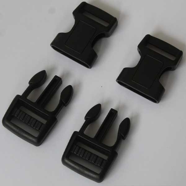 Durable 20mm Delrin Curved Side Release Buckles