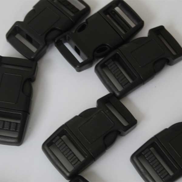 Durable 20mm Delrin Curved Side Release Buckles