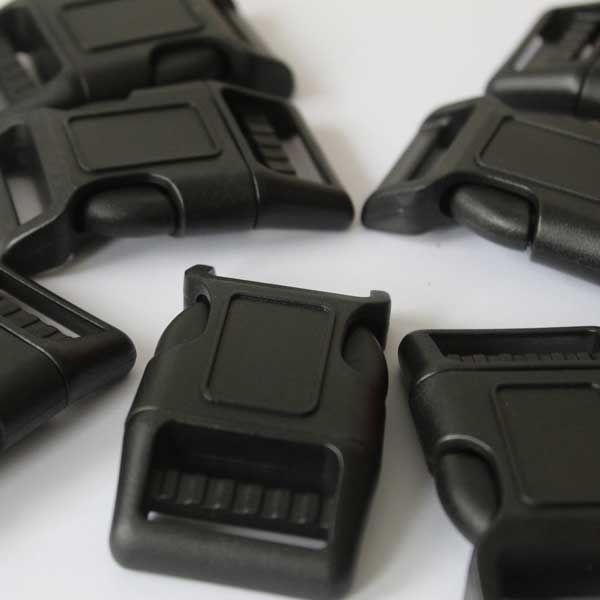 25mm Durable Curved Side Release Delrin Buckles