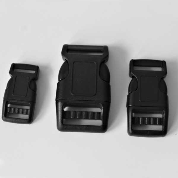 25mm Durable Curved Side Release Delrin Buckles