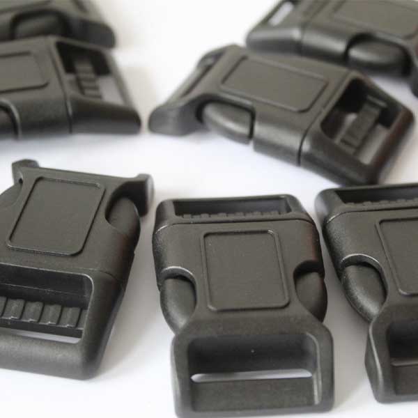 25mm Durable Curved Side Release Delrin Buckles
