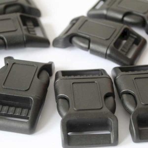 25mm Durable Curved Side Release Delrin Buckles