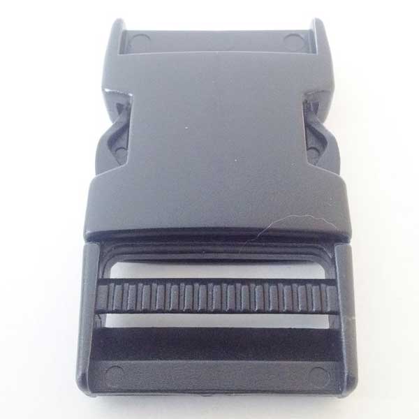 38mm Black Plastic Side Release Buckles RX for Long-Lasting Performance 