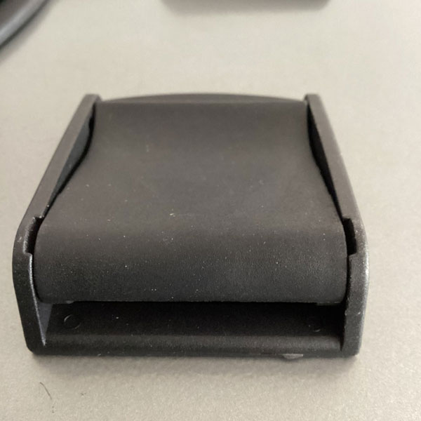 Weather Resistance 50mm Black Plastic Cam Lever Flap Buckle