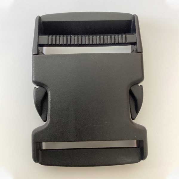 Black 50mm Plastic Side Release mechanism Buckles RX