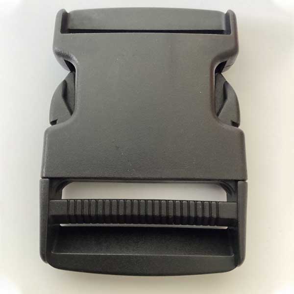 Black 50mm Plastic Side Release mechanism Buckles RX