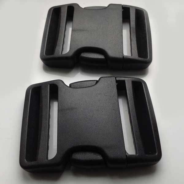 50mm Dual Adjustability & Reliability Black Side Release Buckles