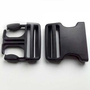 50mm Dual Adjustability & Reliability Black Side Release Buckles