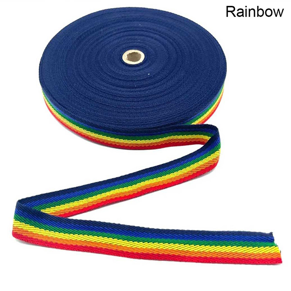 Herringbone Acrylic Twill Cotton Webbing Tape Sew Strap - 1m Long 