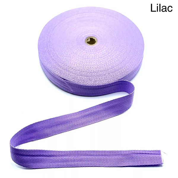 Herringbone Acrylic Twill Cotton Webbing Tape Sew Strap - 1m Long 