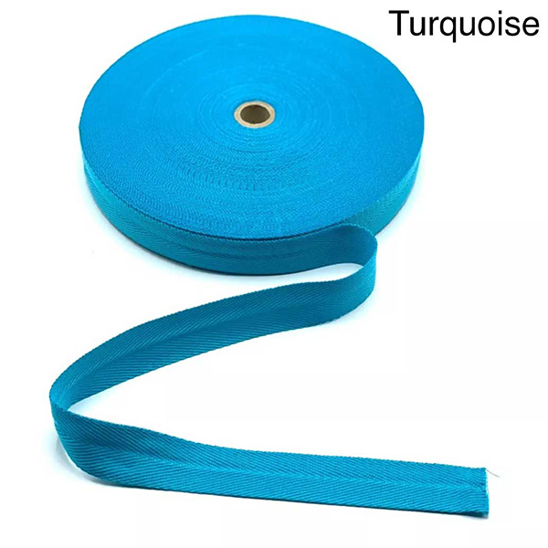 Herringbone Acrylic Twill Cotton Webbing Tape Sew Strap - 1m Long 