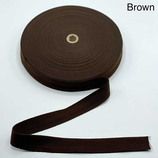 Herringbone Acrylic Twill Cotton Webbing Tape Sew Strap - 1m Long 